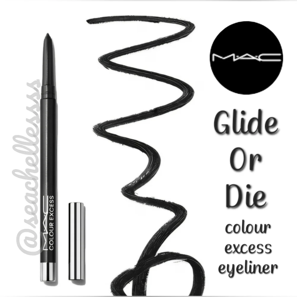 Mac Colour Excess Gel Pencil Eye Liner | Glide or Die Black | Brand New in Box